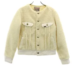 Lee リー STORM RIDER ボア ブルゾン M クリーム 中綿 レディース 古着