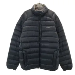L.L.Bean エルエルビーン ダウンジャケット ブラック アウトドア メンズ 古着