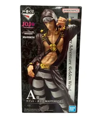 美品 バンダイ 一番くじ ジョジョの奇妙な冒険 黄金の風 A賞 リゾット・ネエロ MASTERLISE フィギュア