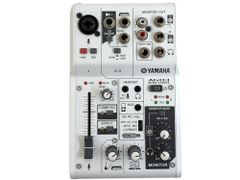 YAMAHA (ヤマハ) ミキサー ミキシングコンソール MIXING CONSOLE インドネシア製 AG03 ホワイト 楽器/004