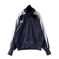 90ｓ　PUMA　トラックジャケット　ジャージ　刺繍　ヒットユニオン　ロングリブ