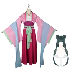  薬屋のひとりごと猫猫 マオマオ ピンク 遊園会 侍女 コスプレ衣装『ウィッグ付き』 壬氏 ジンシ 変装 制服 仮装 同人服 コスチュ