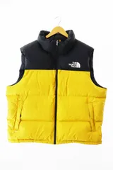 ザノースフェイス THE NORTH FACE 1996 RETRO NUPTSE VEST レトロ ヌプシ ダウン ベスト NF0A3JQQ XXL イエロー ブラック ブランド古着ベクトル 中古☆AA★250515