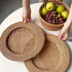 2025年最新】籐 お盆の人気アイテム - メルカリ