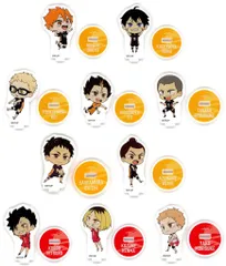 【中古】アクリルスタンド・アクリルパネル 全10種セット 「ハイキュー!! ～勝利への道筋カフェ～ ミニアクリルスタンド(A)」