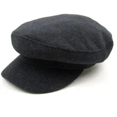 アズールバイマウジー キャップ キャスケット ウール混 帽子 ブランド レディース ﾌﾘｰサイズ グレー AZUL by moussy 【中古】