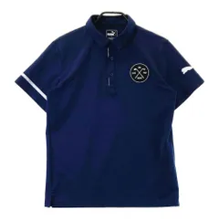 サイズ：XL PUMA GOLF プーマゴルフ  半袖ポロシャツ  ネイビー系 [240101573575] ゴルフウェア メンズ ストスト