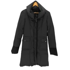 ビッキー VICKY 裏地フェイクファー スエード 切り替え ダウン コート レディース JPN：2 