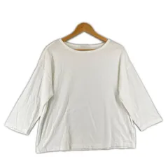 AMERICAN HOLIC アメリカンホリック 無地 オールシーズン 七部丈シャツ コットン ホワイト レディース M【古着】【中古】【送料無料】