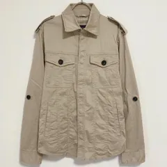 バーバリーブラックレーベル　ミリタリージャケット ノバチェックM