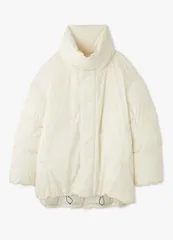 FRAY I.D フレイアイディー ダウンジャケット モンスターコート FWFC244044 サイズ1 オフホワイト 新品タグ付き