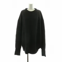 フリークスストア FREAKS STORE ニット セーター 長袖 切替 プルオーバー F ブラック 1332248900479 /NQ