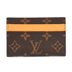 ルイヴィトン 小物 ユニセックス モノグラム ポルトカルトダブル カードケース Louis Vuitton M12844 新品