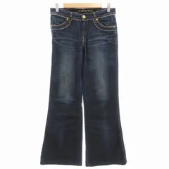 リーバイス レディースタイル LEVI'S LADY STYLE フレアデニムパンツ ジーンズ ブーツカット ジップフライ ストレッチ 29 インディゴブルー /GV