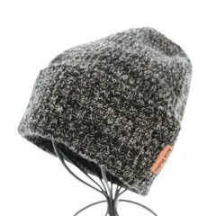 アクネ ストゥディオズ Acne Studios ニット帽 ニットキャップ ウール 56cm 黒 ブラック 白 ホワイト FN-UX-HATS000044 /KUのサムネイル