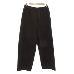 ユニクロ UNIQLO C タグ付き 24AW スウェットワイドパンツ S イージー ダークブラウン 341-471809 /AE