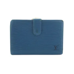 ルイヴィトン LOUIS VUITTON エピ ポルトフォイユ ヴィエノワ 財布 二つ折り 小銭入れ 青 ブルー M6327G /MI ■OS
