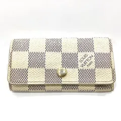 ルイ・ヴィトン　LOUISVUITTON　ミュルティクレ4　4連キーケース　ダミエ・アズール　N60020　CT4007【中古】JA-25763