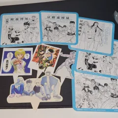 冨樫義博展 HUNTER×HUNTER U.Y. 幽☆遊☆白書 レベルE コースター カフェ まとめ