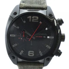 ディーゼル DIESEL DZ-4373 腕時計 ウォッチ クォーツ クロノグラフ カレンダー付き 黒文字盤 ロゴ 黒 ブラック ■GY18 /MQ