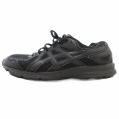 アシックス asics ランニングシューズ スニーカー ローカット 27cm 黒 ブラック TJG17C /AE