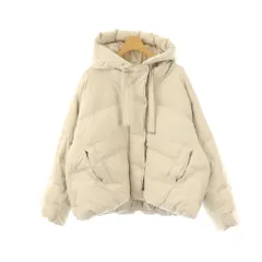 フレイアイディー FRAY I.D フードダウンジャケット ジップアップ 0 オフベージュ /HK ■OS