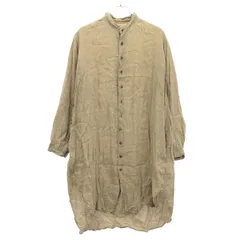 IKKUNA トップコート　ベージュ　スズキタカユキ　洗える　ワンピース　リネン IKKUNA トップコート ベージュ スズキタカユキ 洗える ワンピース