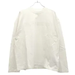 JIL SANDER ジルサンダー 24AW ロゴプリントロングスリーブTシャツ J21GC0167 J20243 ホワイト L