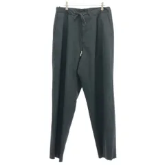 THE RERACS ザ リラクス 24SS ワイドイージースラックスパンツ 24SS-REPT-198 ダークグリーン系 48のサムネイル