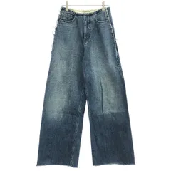 【未使用タグ】最終SALE MM6 メゾンマルジェラ バルーンワイドデニム　40 ワイドレッグ ジーンズ - MM6 MAISON MARGIELA (エムエム6 メゾン