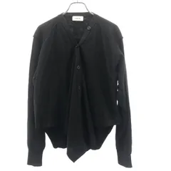 LEMAIRE ルメール 20AW ダブルレイヤードデザインカーディガン KN472 LK087 ブラック S