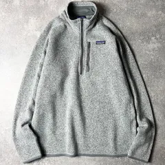 18年製 Patagonia ハーフジップ ベターセーター ジャケット XL / パタゴニア フリース プルオーバー ハイネック 霜降り グレー