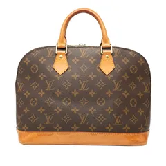 ルイ ヴィトン モノグラム アルマPM ハンドバッグ ショルダーバッグ2WAY M51130 ブラウン PVC レザー レディース LOUIS VUITTON【1-0244759】