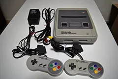 【中古】(未使用･未開封品)スーパーファミコン本体　コントローラー・アダプタ・ケーブル セット