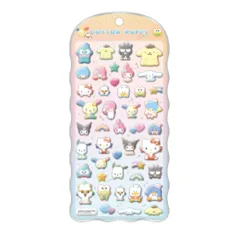サンリオキャラクターズ コットンパフィー シール COTTON PUFFY 135215 クラックス CRUX　兵庫倉庫