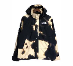 シュプリーム Supreme × ノースフェイス THE NORTH FACE 21AW 【 NP52100I 】 ブリーチド デニム プリント マウンテン パーカー ジャケット 46229