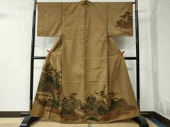 平和屋着物＊夏物 小紋 絽 草花紋紗 正絹 逸品 AAAX1687sx - メルカリ