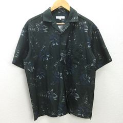 UNITED ARROWS ボタニカル柄 半袖シャツ Sサイズ レーヨン - メルカリ