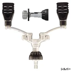 34/サーティ―フォー リールパーツ ZEROGRA MULTI ダブルハンドル&バランサー ダイワ シルバーのサムネイル