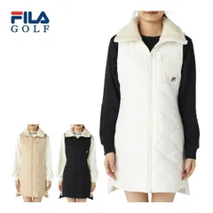 [タイムセール] フィラゴルフ キルト フルジップ 中綿 ワンピース ウェア レディース 2025年秋冬モデル M-LL 795-403