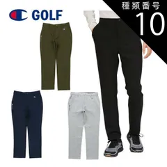 種類10：ネイビー(370)/XL チャンピオン ゴルフ テックウィーブ 3LS スウェット ロングパンツ ウェア メンズ 2025年秋冬モデル M-XL C3-CG205
