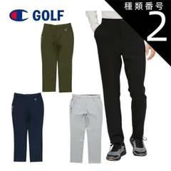 種類2：ネイビー(370)/L チャンピオン ゴルフ テックウィーブ 3LS スウェット ロングパンツ ウェア メンズ 2025年秋冬モデル M-XL C3-CG205