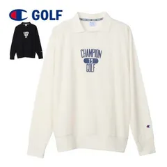 [タイムセール] チャンピオン ゴルフ ガゼット 長袖 ポロシャツ ウェア メンズ 2025年秋冬モデル M-XL C3-CG401