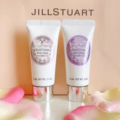 ジルスチュアート ハンドクリームセット ホワイトフローラル ミルクティーブレンド ギフト ラッピング ショッパー付き プチギフト ミニギフト 誕生日 クリスマスギフト
