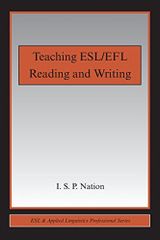 Teaching ESL/EFL Reading and Writing (ESL & Applied Linguistics Professional Series)