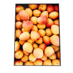 【B4サイズ（約25x36cm）】【an-poster-442】ピーチ 料理 食品 ポスター EFPI 絵画 朝食 インテリア 飲食店 スーパー キッチン 旅館 ホテル ロビー 料理 食べ物 フード ドリンク  縦