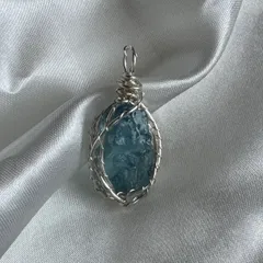 SALE✨アクアマリンネックレストップ𓂃‪𓈒𓏸フォロワー様限定クーポン発行中