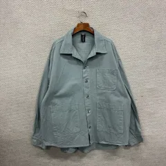ヴィンテージ カジュアル オーバーサイズ シャツ ジャケット 105 M07076