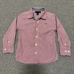4 Tommy Hilfiger トミーヒルフィガー ストライプ シャツ キッズ