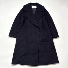 美品 かぐれ ウールバルマカンコート ステンカラー Super100 ベルト 